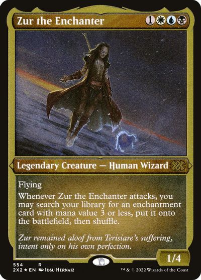 Zur the Enchanter (Foil Etched) card art