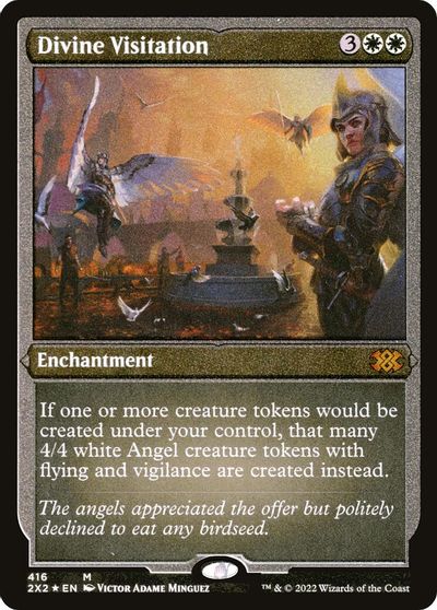 Divine Visitation (Foil Etched) card art