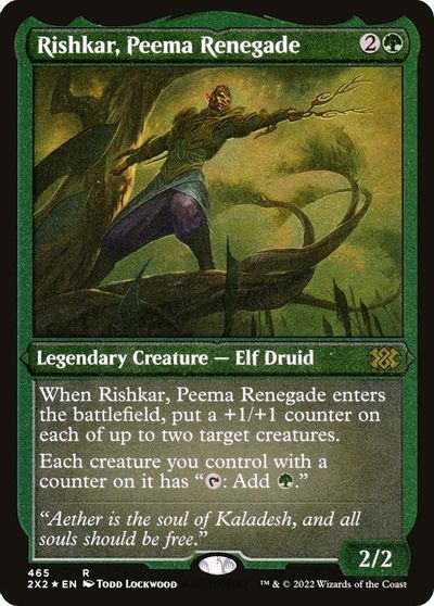 Rishkar, Peema Renegade (Foil Etched) card art