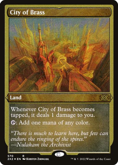 City of Brass (Foil Etched) card art