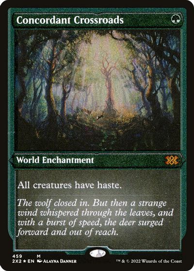Concordant Crossroads (Foil Etched) card art