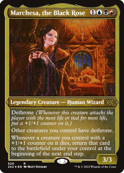 Marchesa, the Black Rose (Foil Etched) card art