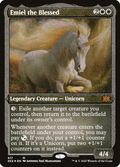 Emiel the Blessed (Foil Etched) card art