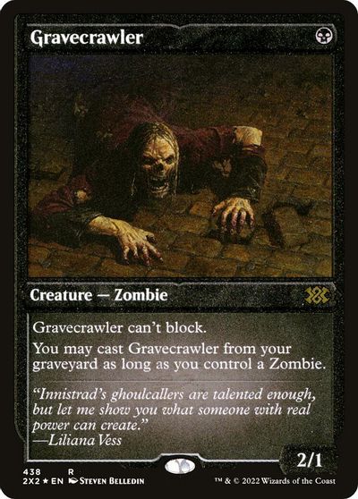 Gravecrawler (Foil Etched) card art