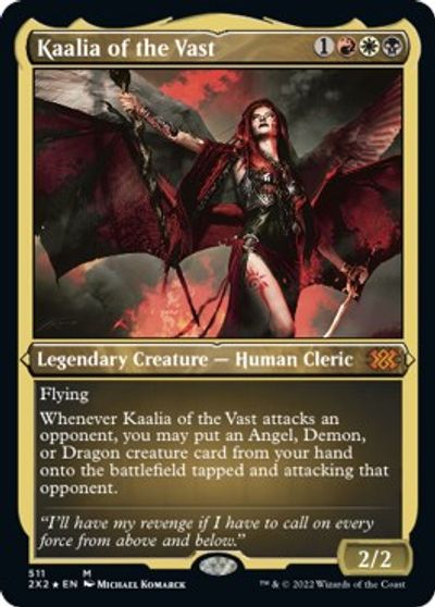 Kaalia of the Vast (Foil Etched) card art