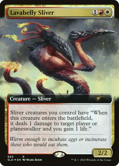 Lavabelly Sliver (Extended Art) card art