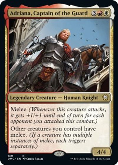 Adriana, Captain of the Guard card art