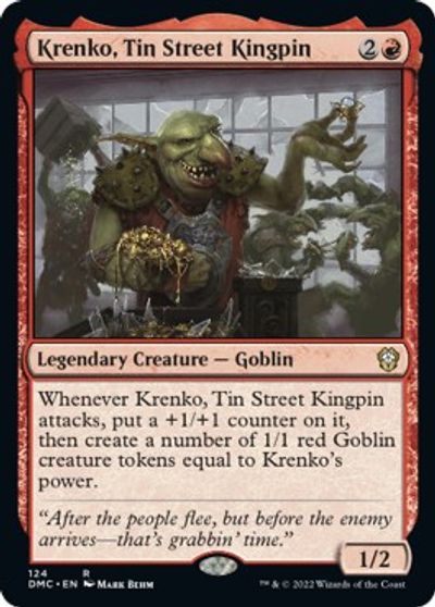 Krenko, Tin Street Kingpin card art