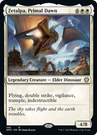 Zetalpa, Primal Dawn card art