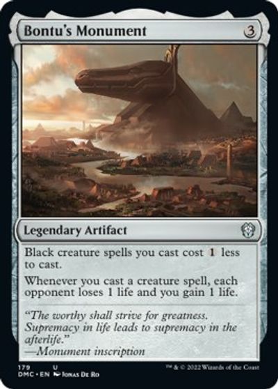 Bontu's Monument card art