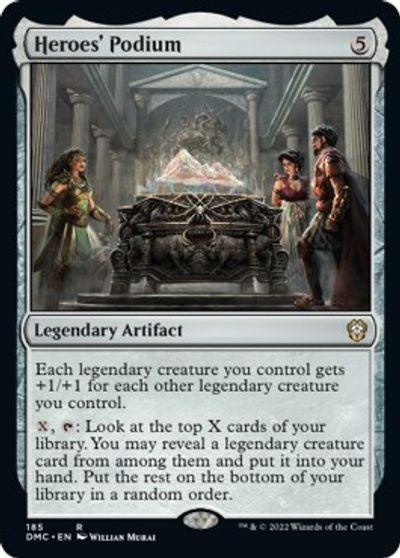 Heroes' Podium card art