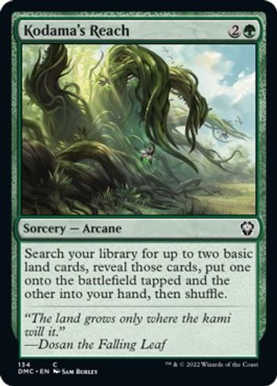 Kodama's Reach card art