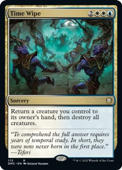 Time Wipe card art