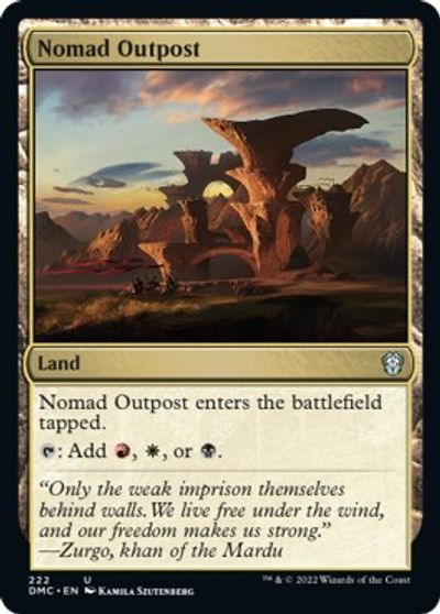 Nomad Outpost card art