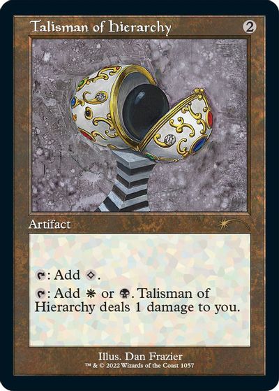 Talisman of Hierarchy (Retro Frame) card art