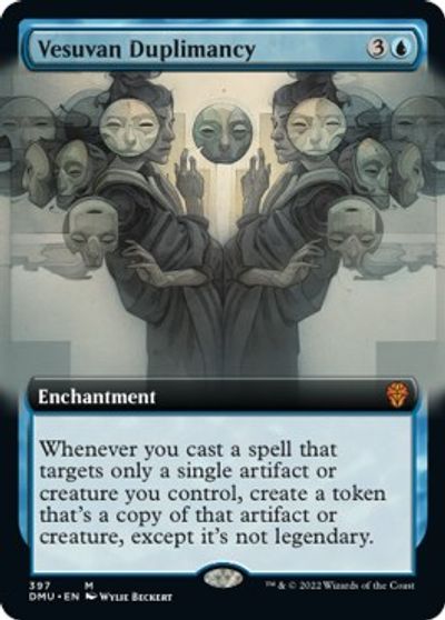 Vesuvan Duplimancy (Extended Art) card art