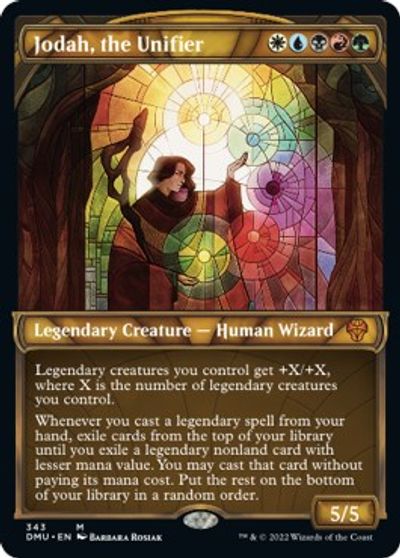 Jodah, the Unifier (Textured Foil) card art