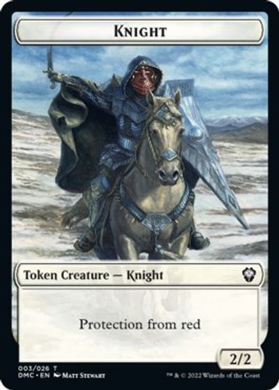 Knight Token card art