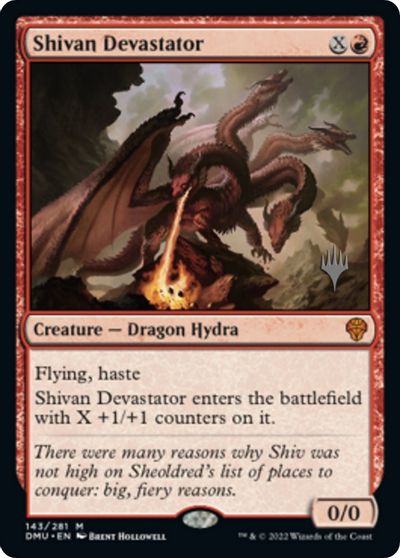 Shivan Devastator card art