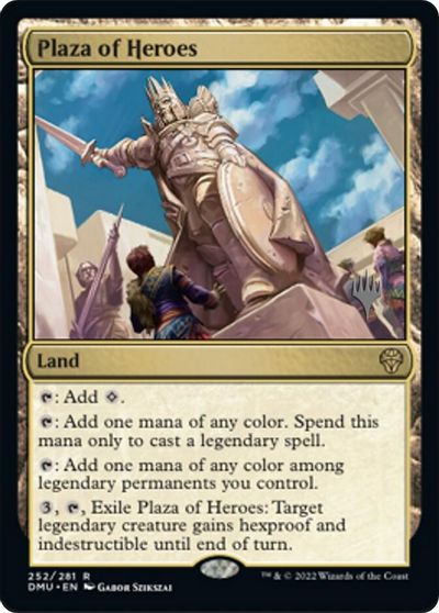 Plaza of Heroes card art