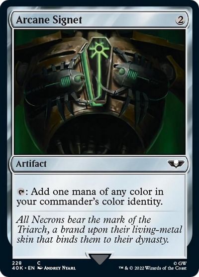 Arcane Signet (228) (Surge Foil) card art