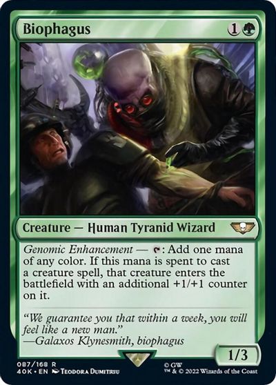 Biophagus (Surge Foil) card art