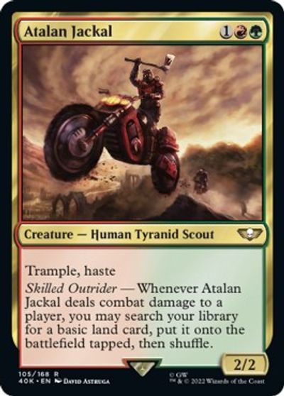 Atalan Jackal (Surge Foil) card art