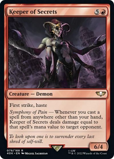 Keeper of Secrets card art