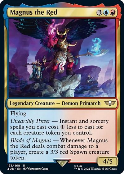 Magnus the Red card art