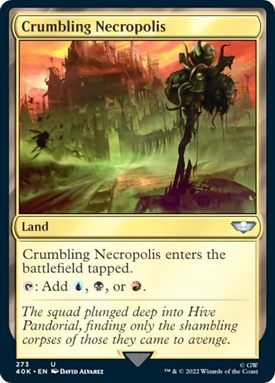 Crumbling Necropolis card art