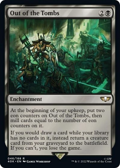 Out of the Tombs card art