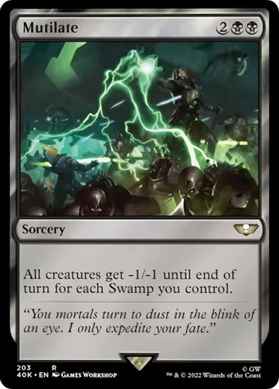 Mutilate card art
