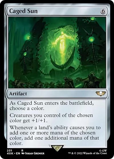 Caged Sun (Surge Foil) card art
