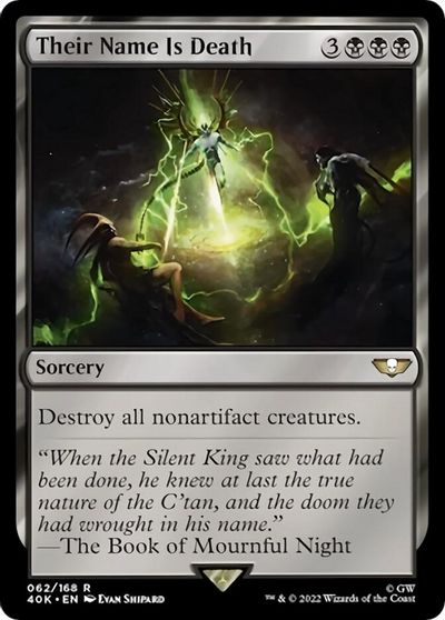 Their Name Is Death (Surge Foil) card art