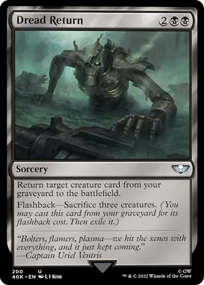 Dread Return (Surge Foil) card art