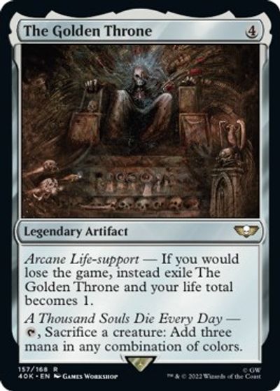 The Golden Throne (Surge Foil) card art
