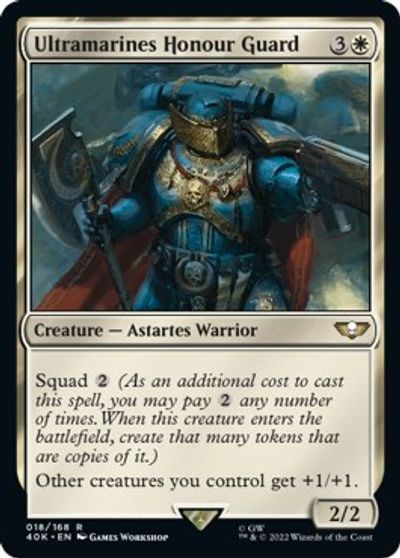 Ultramarines Honour Guard (Surge Foil) card art