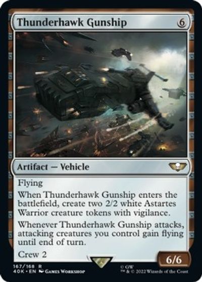 Thunderhawk Gunship (Surge Foil) card art