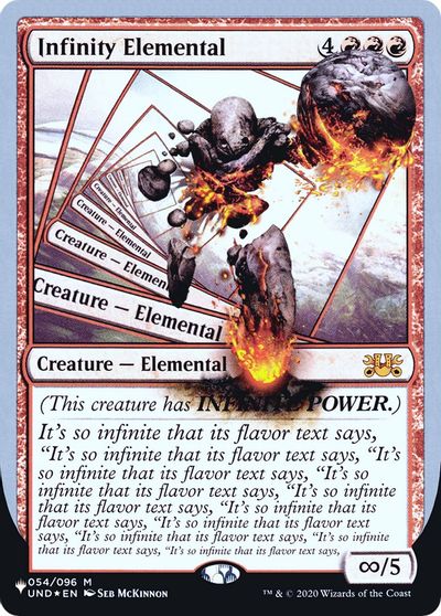 Infinity Elemental card art