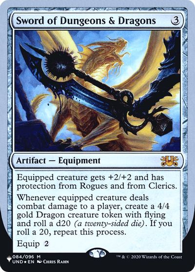 Sword of Dungeons & Dragons card art
