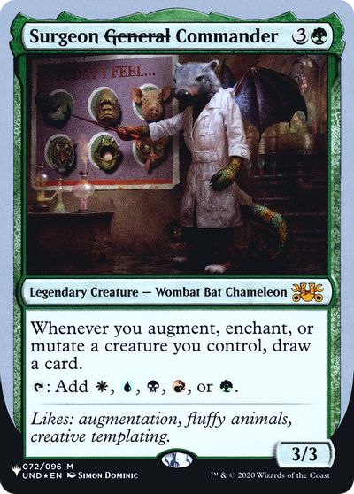 Surgeon ~General~ Commander card art