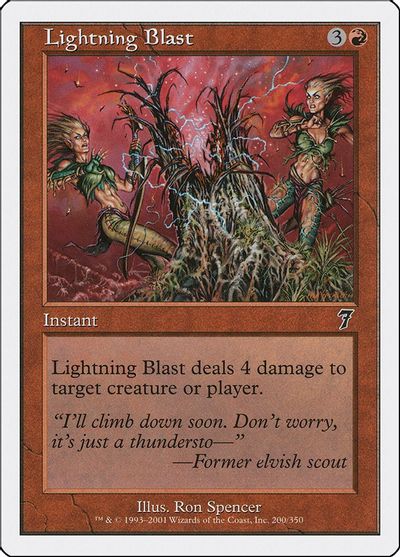 Lightning Blast card art