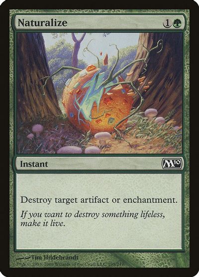 Naturalize card art