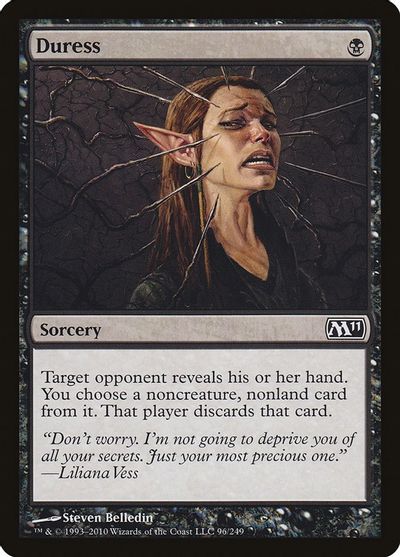 Duress card art