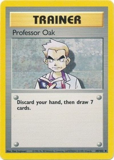 Professor Oak card art