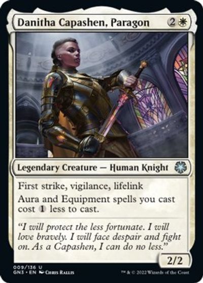 Danitha Capashen, Paragon card art