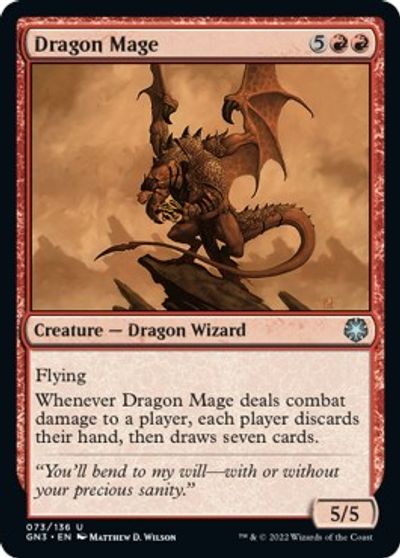 Dragon Mage card art