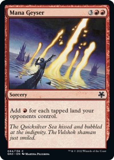 Mana Geyser card art