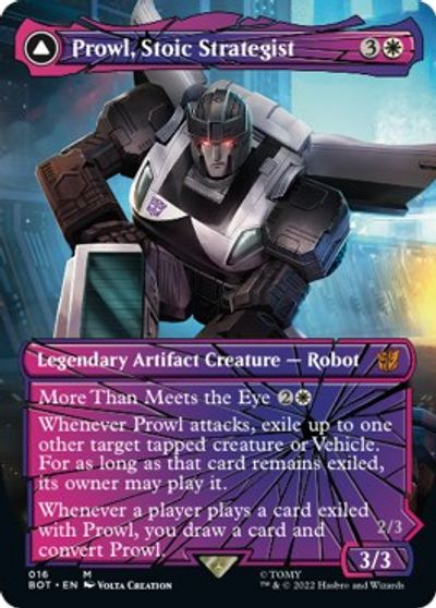 Prowl, Stoic Strategist (Shattered Glass) card art