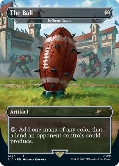 The Ball - Fellwar Stone (Borderless) card art